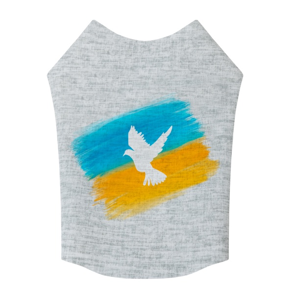 Майка Waudog Сlothes Флаг серая S40