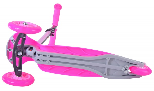 Самокат Disney Barbie розовый LS2211 