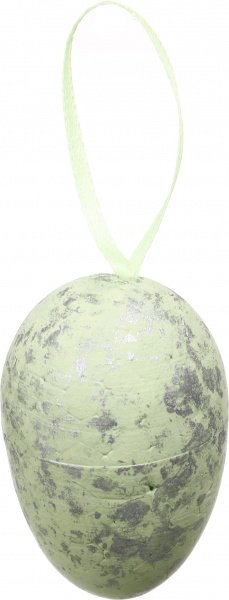 Декорация пасхальная Цветные яйца с лентой набор из 6 шт