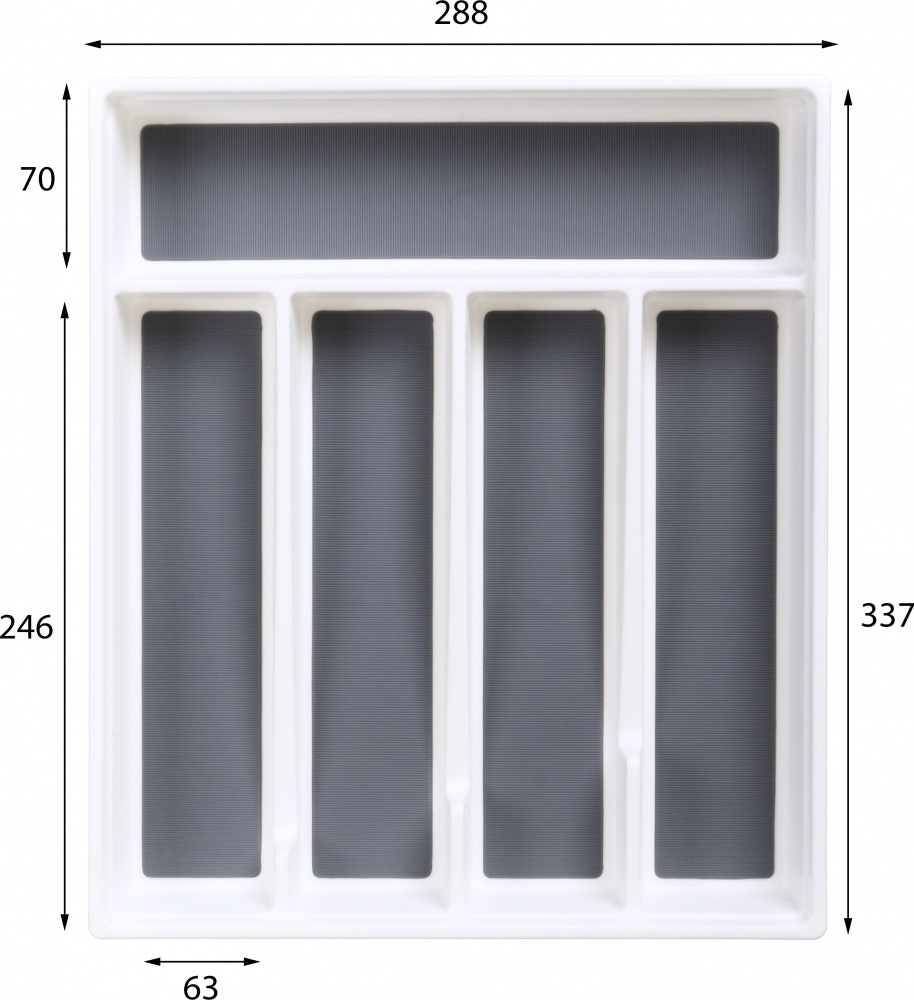 Лоток для столовых приборов Flamberg 290х335х45 мм 100477-001