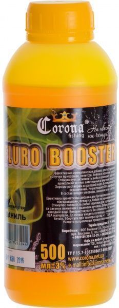 Аттрактант Corona Fishing ваниль Fluro Booster 500мл