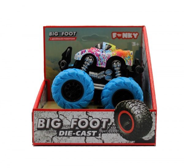 Позашляховик Funky Toys Тюнінг сині колеса 1:64 FT61040