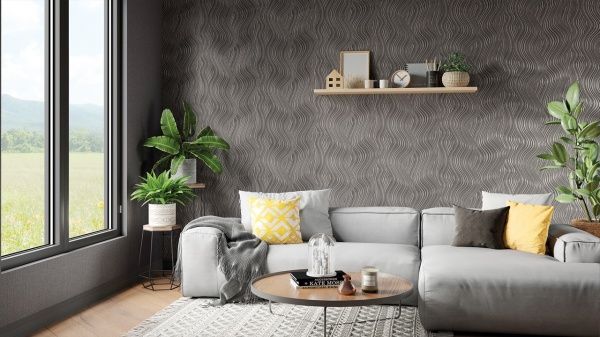 Шпалери вінілові на флізеліновій основі Sintra Morello 255049 1,06x10,05 м 