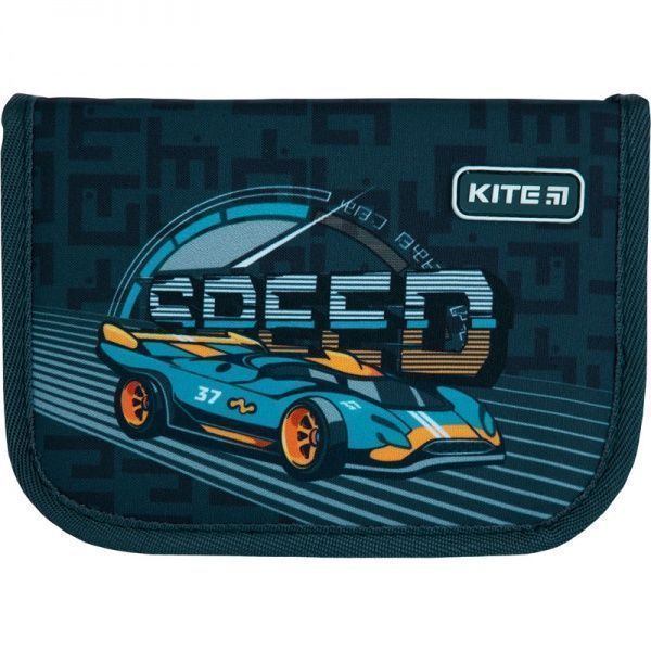 Пенал школьный без наполнения 621 Speed 47280 KITE серый