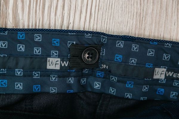 Штаны для мальчиков West-Fashion Батал р.128 синий А801Б 