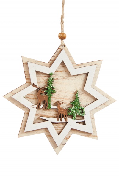 Подвеска Звезда 11,5 см 8920