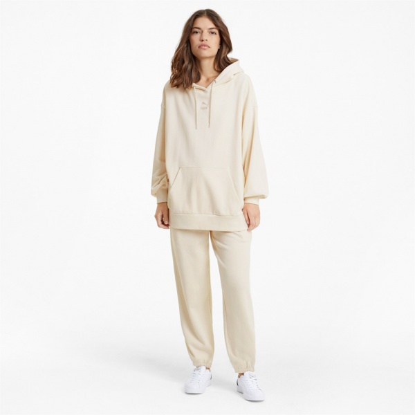 Худи Puma Classics Oversized Hoodie 53041299 р. L белый