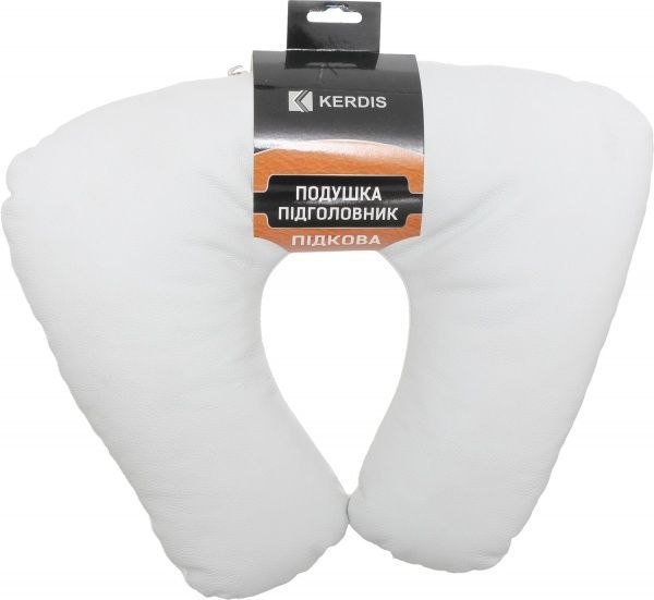 Подушка-подголовник Kerdis Подкова белая 