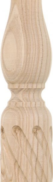 Балясина ясеневая фрезерованная тип-2 55x55x900 мм