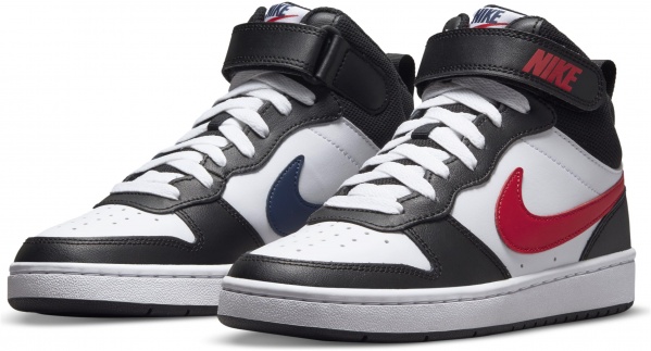 Кроссовки Nike COURT BOROUGH MID 2 BG DO5889-161 р.US 4,5Y белый