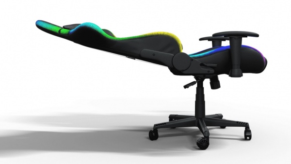 Крісло GamePro Hero RGB Black (GC-700/2-Black) чорний 