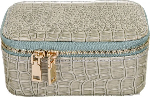 Шкатулка для украшений Royal weave 13х8х5,5 см зеленая
