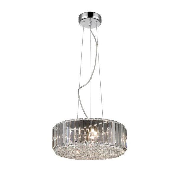 Люстра подвесная Zuma Line Prince 5x40 Вт G9 хром 