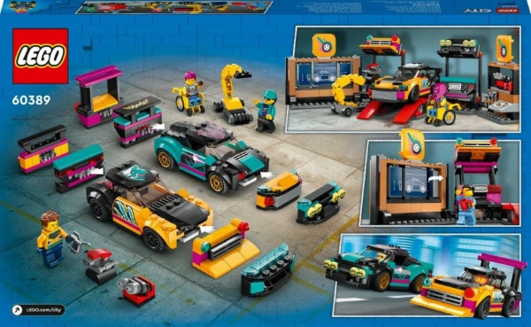 Конструктор LEGO City Тюнинг-ателье 60389