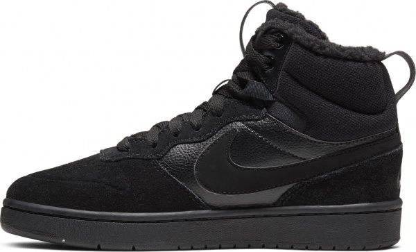 Черевики Nike NIKE COURT BOROUGH MID 2 CQ4023-001 р.35,5 чорний