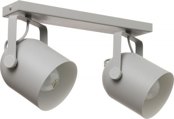 Спот TK Lighting 2616 Spectra 2x60 Вт E27 сірий із білим 