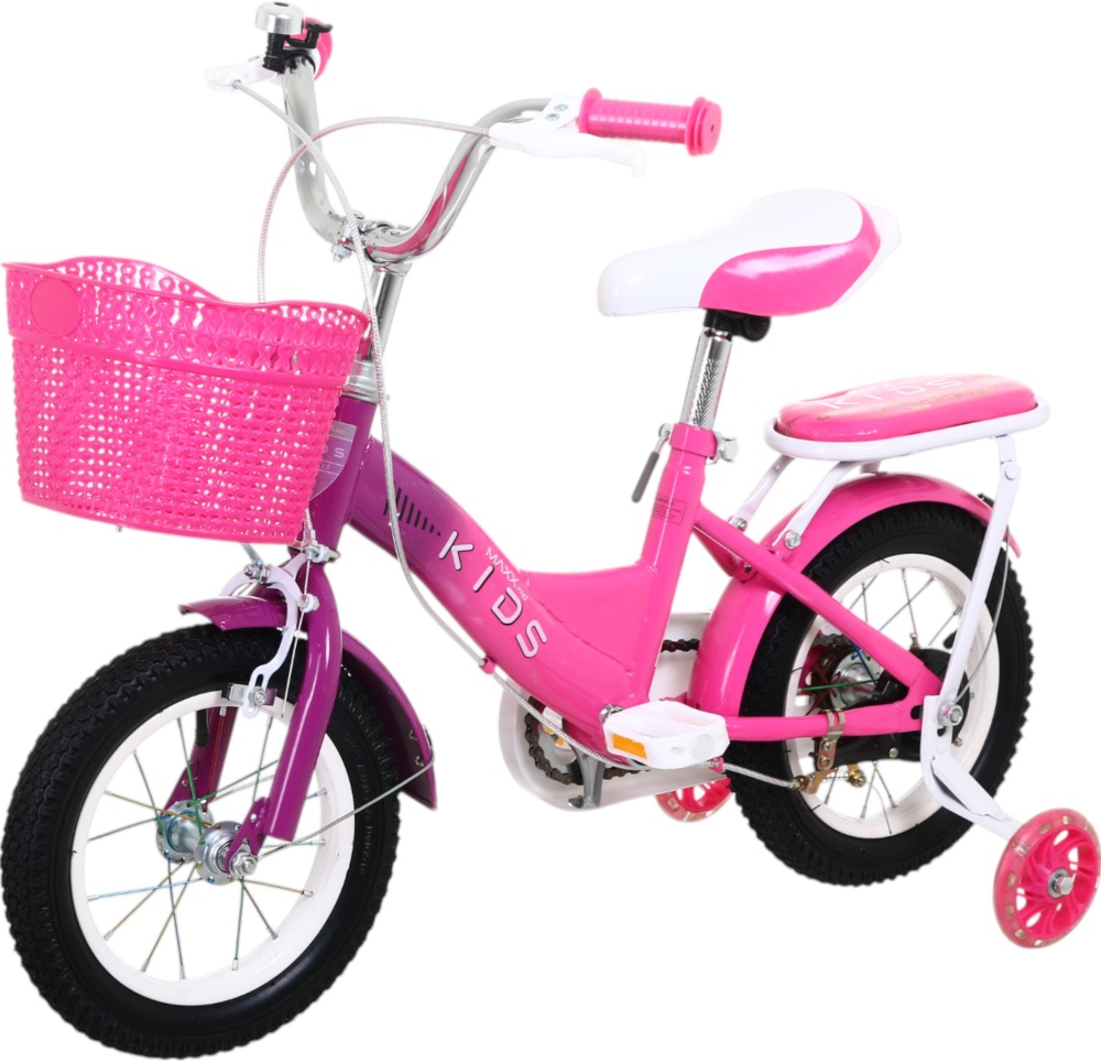Велосипед дитячий MaxxPro kids 12' KQ-10 фуксія