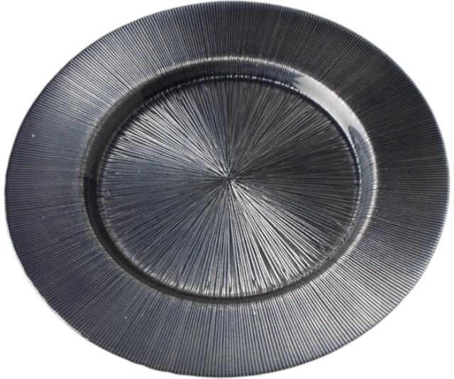 Блюдо Dekor Cam Focus 21,5 см синій