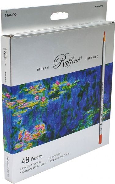 Олівці кольорові Raffine 48 шт. 7100-48СВ Marco