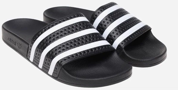 Шльопанці Adidas ADILETTE 280647 р.40,5 чорний — фото 1