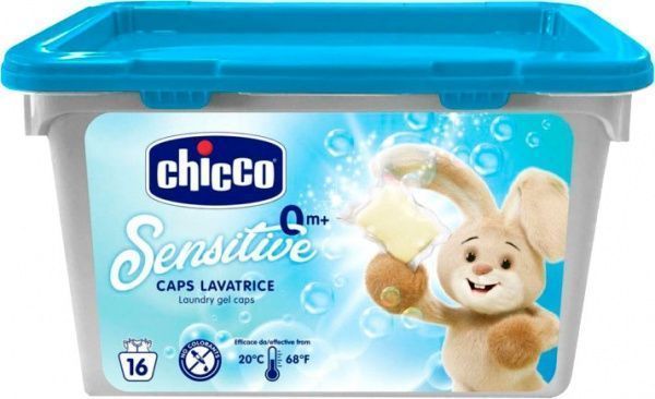 Капсулы для машинной стирки Chicco Sensitive (10104.00) 16 шт.