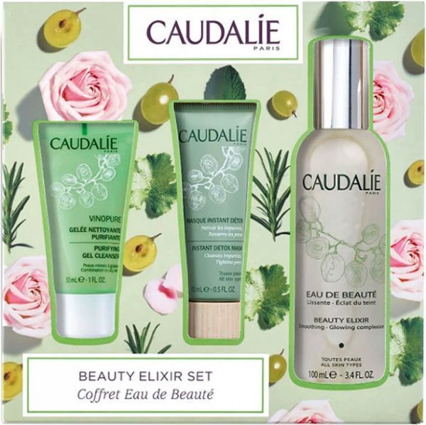 Набор для женщин Caudalie Elixir Beauty Set Очистка и детоксикация