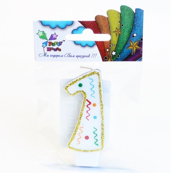 Свічка для торта Party House 