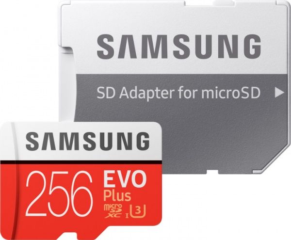 Карта памяти Samsung microSDHC 256 ГБ UHS-I (MB-MC256HA/RU) EVO Plus V2 