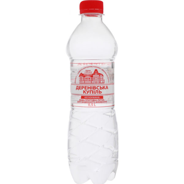 Вода минеральная Деренівська купіль негазированная 0,5 л 
