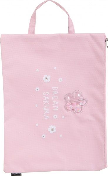 Папка Flowers розовая