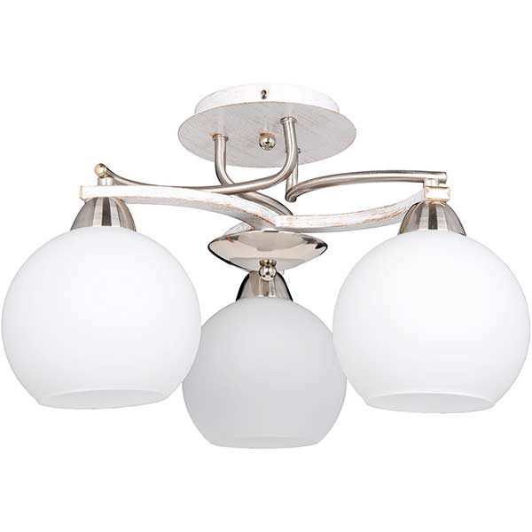 Люстра потолочная Victoria Lighting 3xE27 белый Sirius/PL3 