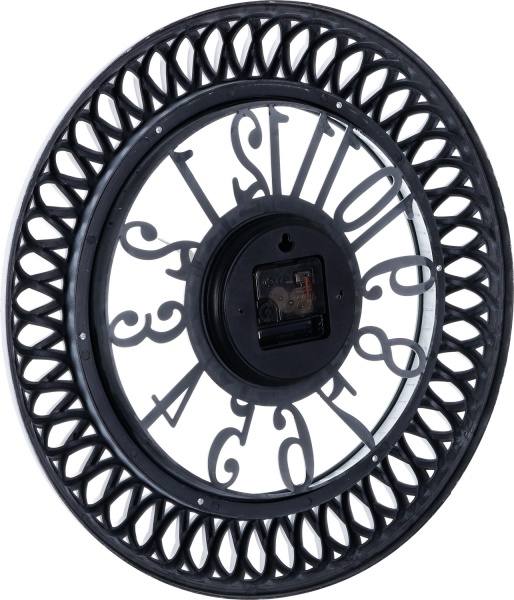 Годинник настінний Ticker білий з узором 55,5x43,5 см