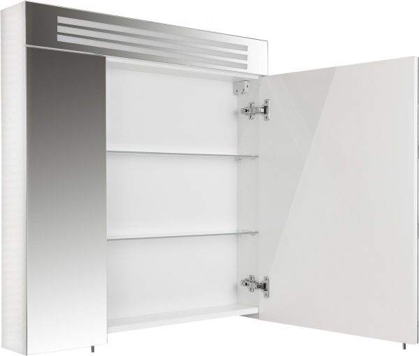 Зеркальный шкаф Мойдодыр Лагуна 80 с подсветкой 