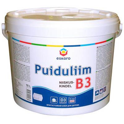 Клей Eskaro для древесины В-3 10 л