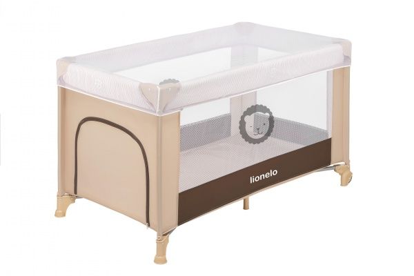 Манеж-ліжко Lionelo Adriaa Beige Stripes LO.AD01