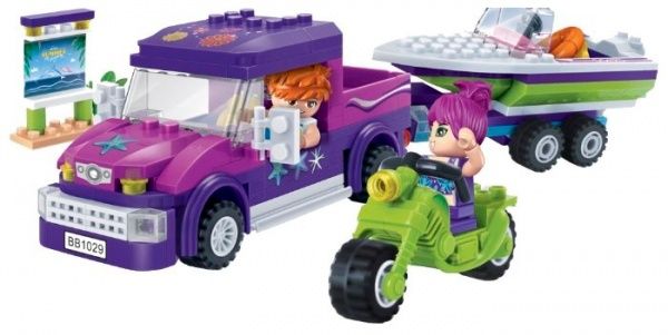 Конструктор BanBao Trendy Beach Путешествие на авто 6127