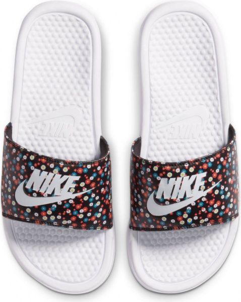 Шлепанцы Nike WMNS BENASSI JDI PRINT 618919-120 р. US 9 белый