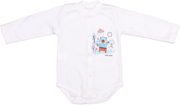 Боди детское Маленькие люди 435-110 р.50 молочный 