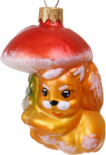 Декорация новогодняя Формовая игрушка в ассортименте 9 см 