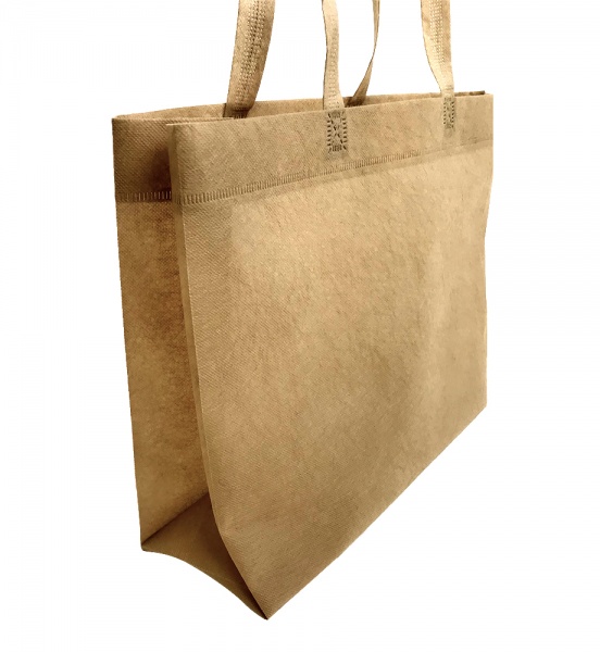 Экосумка 320x450x80 мм бежевый