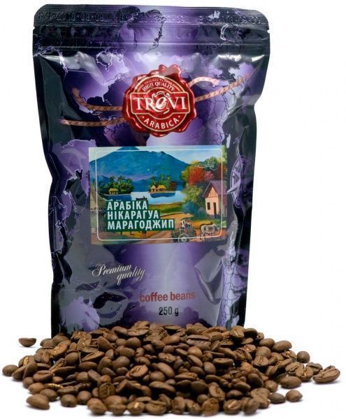 Кава в зернах Trevi Арабіка Нікарагуа Марагоджип 250 г 4820140050781 