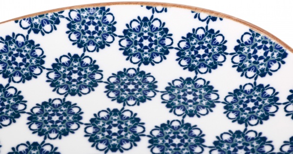 Тарілка овальна 25х19 см Moove Lotus Bonna