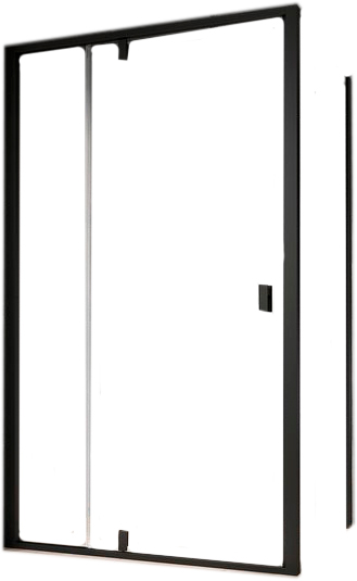 Неподвижная стенка Ravak Nexty NPSS чорний+transparent 90O70300Z1 