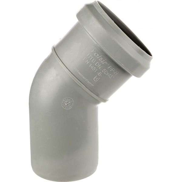 Колено Valsir Valsir ПП d50x45°
