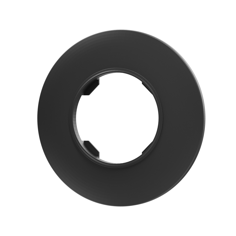 Рамка одномісна HausMark Rondo універсальна чорний