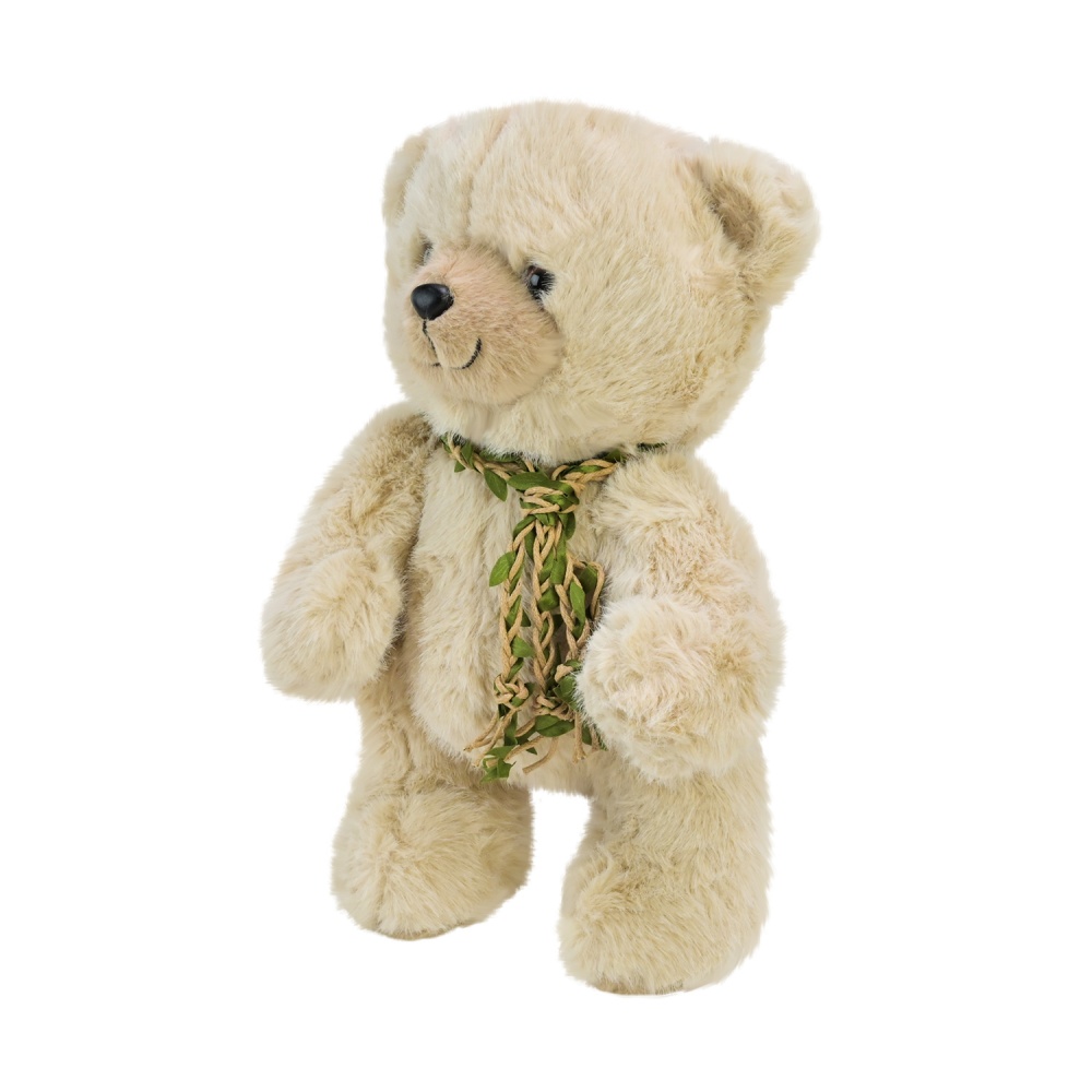 Мягкая игрушка Shantou Медвежонок 35 см бежевый пастельный C6507