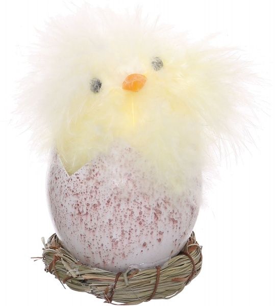 Декорація великодня Курчатко в в шкаралупі 6х8 см A24732-2Q