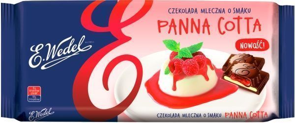 Шоколад E. Wedel Панна Котта 5901588017860 100 г 