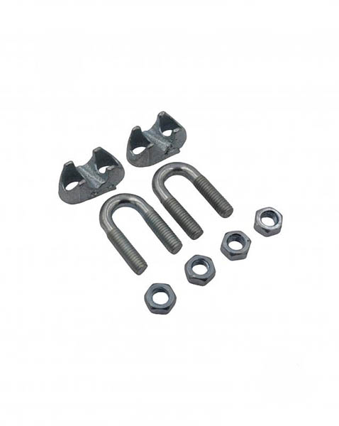 Затискач для троса дуговий 8 мм 2 шт