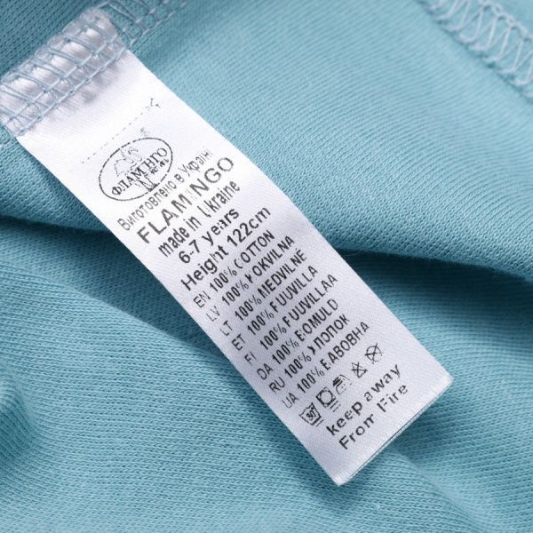 Пижама для мальчиков Фламинго Собачки р.134 ментоловый 249-222-13 